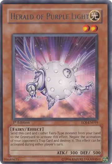 Herald of Purple Light (EOJ-EN019), Enemy of Justice — Yu-Gi-Oh! card price
