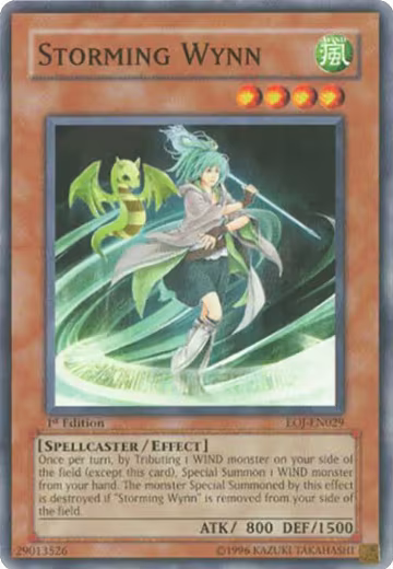 Storming Wynn (EOJ-EN029), Enemy of Justice — Yu-Gi-Oh! card price