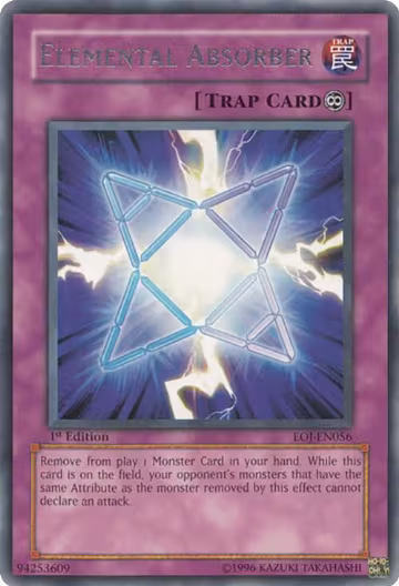 Elemental Absorber (EOJ-EN056), Enemy of Justice — Yu-Gi-Oh! card price
