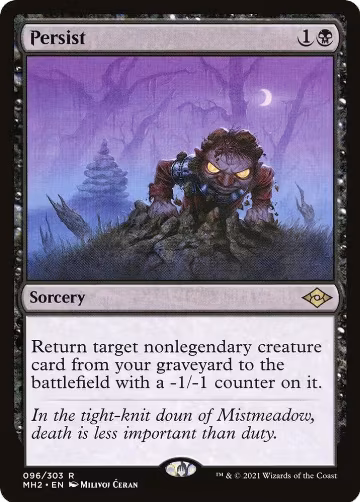 Persist (96), Modern Horizons 2 — Magic card price