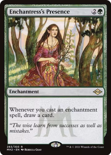 Enchantress's Presence (283), Modern Horizons 2 — Magic card price