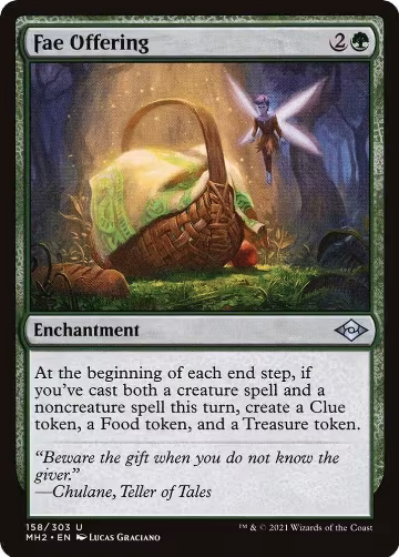 Fae Offering (158), Modern Horizons 2 — Magic card price