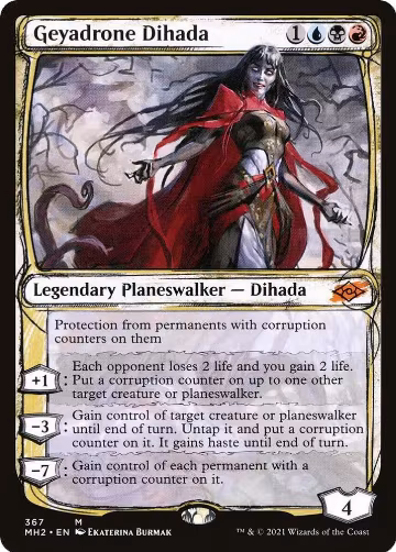 Geyadrone Dihada (Showcase) (367), Modern Horizons 2 — Magic card price