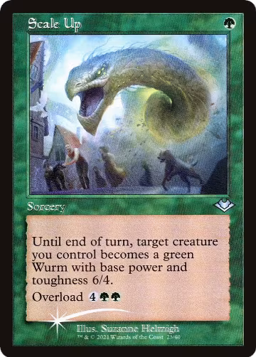 Scale Up (Retro Frame) (23), Modern Horizons — Magic card price