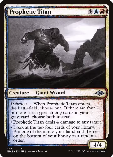 Prophetic Titan (Showcase) (373), Modern Horizons 2 — Magic card price