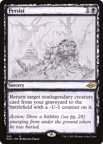 Persist (Showcase) (345), Modern Horizons 2 — Magic card price