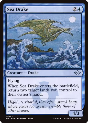 Sea Drake (268), Modern Horizons 2 — Magic card price