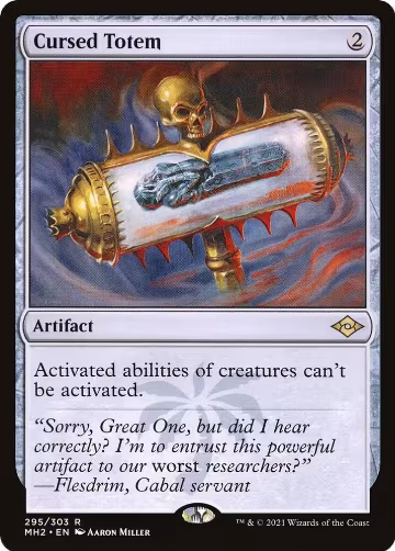 Cursed Totem (295), Modern Horizons 2 — Magic card price