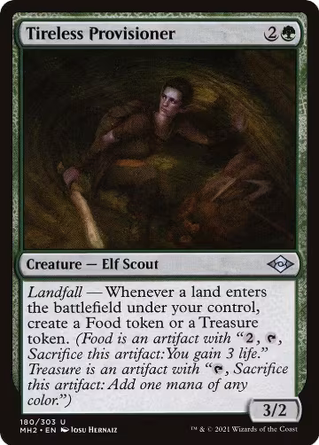 Tireless Provisioner (180), Modern Horizons 2 — Magic card price