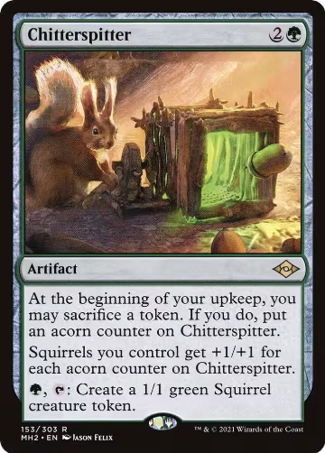 Chitterspitter (153), Modern Horizons 2 — Magic card price