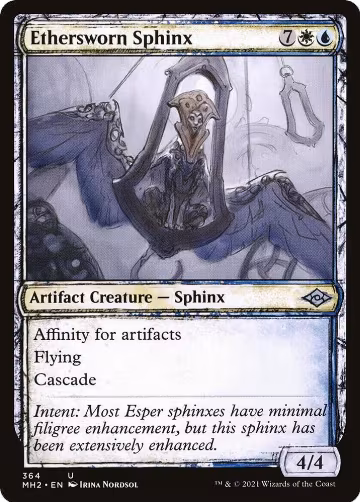 Ethersworn Sphinx (Showcase) (364), Modern Horizons 2 — Magic card price