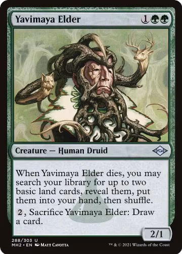 Yavimaya Elder (288), Modern Horizons 2 — Magic card price