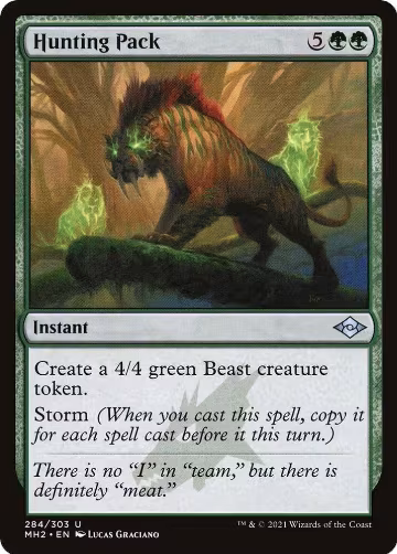 Hunting Pack (284), Modern Horizons 2 — Magic card price