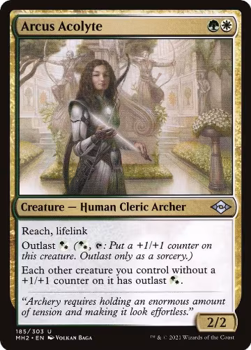 Arcus Acolyte (185), Modern Horizons 2 — Magic card price