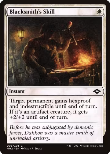 Blacksmith's Skill (6), Modern Horizons 2 — Magic card price