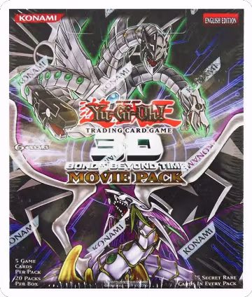 Yu-Gi-Oh! 3D Bonds Beyond Time Movie Booster Box, Bonds Beyond Time Movie Pack — Yu-Gi-Oh! sealed product price