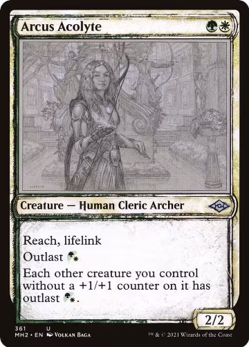 Arcus Acolyte (Showcase) (361), Modern Horizons 2 — Magic card price