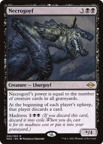 Necrogoyf (93), Modern Horizons 2 — Magic card price