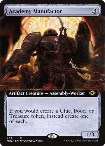 Academy Manufactor (Extended Art) (469), Modern Horizons 2 — Magic card price