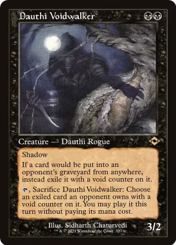 Dauthi Voidwalker (Retro Frame) (397), Modern Horizons 2 — Magic card price