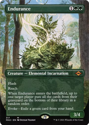 Endurance (Borderless) (317), Modern Horizons 2 — Magic card price