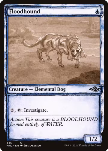 Floodhound (Showcase) (335), Modern Horizons 2 — Magic card price