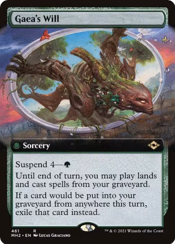 Gaea's Will (Extended Art) (461), Modern Horizons 2 — Magic card price