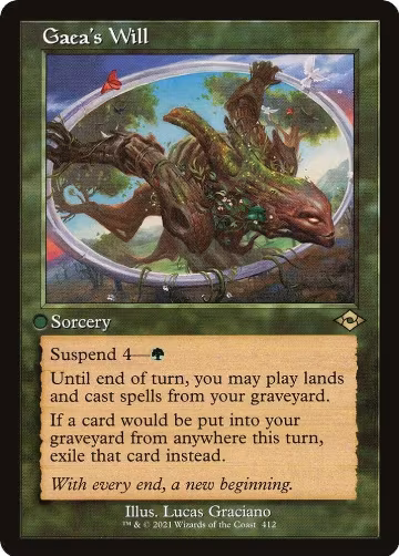 Gaea's Will (Retro Frame) (412), Modern Horizons 2 — Magic card price