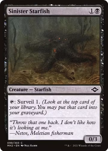 Sinister Starfish (99), Modern Horizons 2 — Magic card price