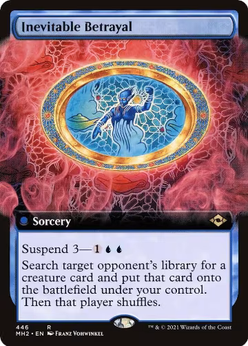 Inevitable Betrayal (Extended Art) (446), Modern Horizons 2 — Magic card price