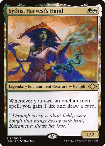 Sythis, Harvest's Hand (214), Modern Horizons 2 — Magic card price