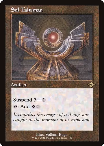 Sol Talisman (Retro Frame) (432), Modern Horizons 2 — Magic card price