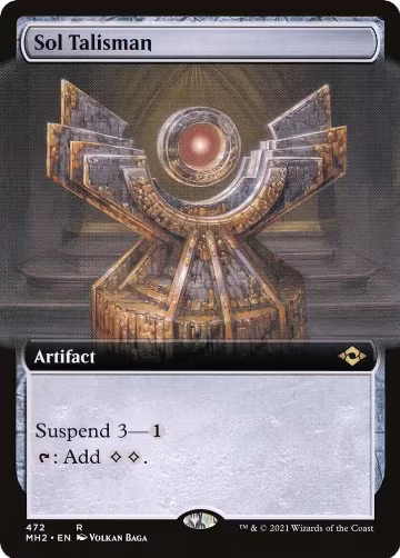 Sol Talisman (Extended Art) (472), Modern Horizons 2 — Magic card price