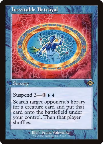 Inevitable Betrayal (Retro Frame) (390), Modern Horizons 2 — Magic card price
