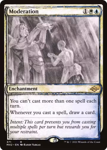 Moderation (Showcase) (371), Modern Horizons 2 — Magic card price