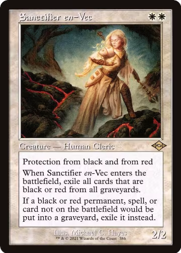 Sanctifier en-Vec (Retro Frame) (386), Modern Horizons 2 — Magic card price