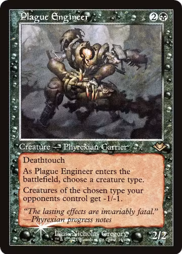 Plague Engineer (Retro Frame) (14), Modern Horizons — Magic card price