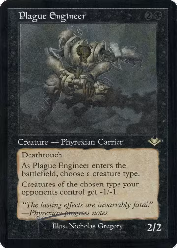 Plague Engineer (Retro Frame) (Foil Etched) (14), Modern Horizons — Magic card price