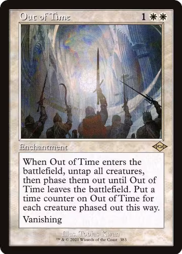 Out of Time (Retro Frame) (383), Modern Horizons 2 — Magic card price