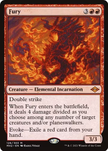 Fury (126), Modern Horizons 2 — Magic card price