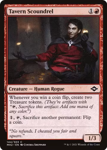 Tavern Scoundrel (144), Modern Horizons 2 — Magic card price