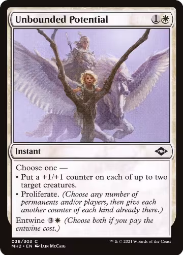 Unbounded Potential (36), Modern Horizons 2 — Magic card price