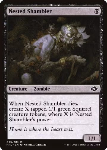 Nested Shambler (95), Modern Horizons 2 — Magic card price