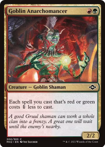 Goblin Anarchomancer (200), Modern Horizons 2 — Magic card price