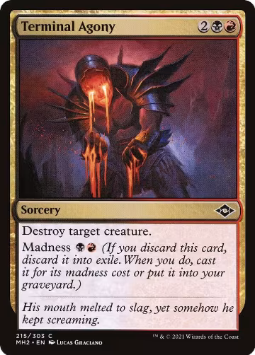 Terminal Agony (215), Modern Horizons 2 — Magic card price