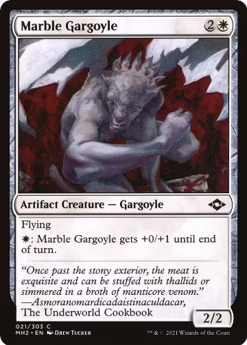 Marble Gargoyle (21), Modern Horizons 2 — Magic card price