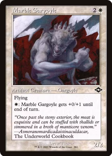 Marble Gargoyle (Retro Frame) (382), Modern Horizons 2 — Magic card price