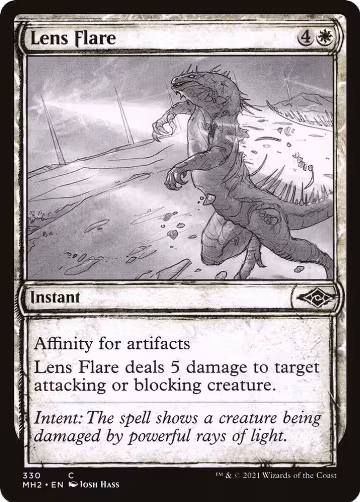 Lens Flare (Showcase) (330), Modern Horizons 2 — Magic card price