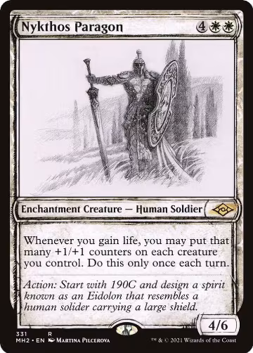 Nykthos Paragon (Showcase) (331), Modern Horizons 2 — Magic card price