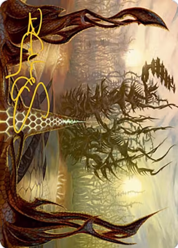 Thornglint Bridge Art Card (Gold-Stamped Signature) (81), Art Series: Modern Horizons 2 — Magic card price